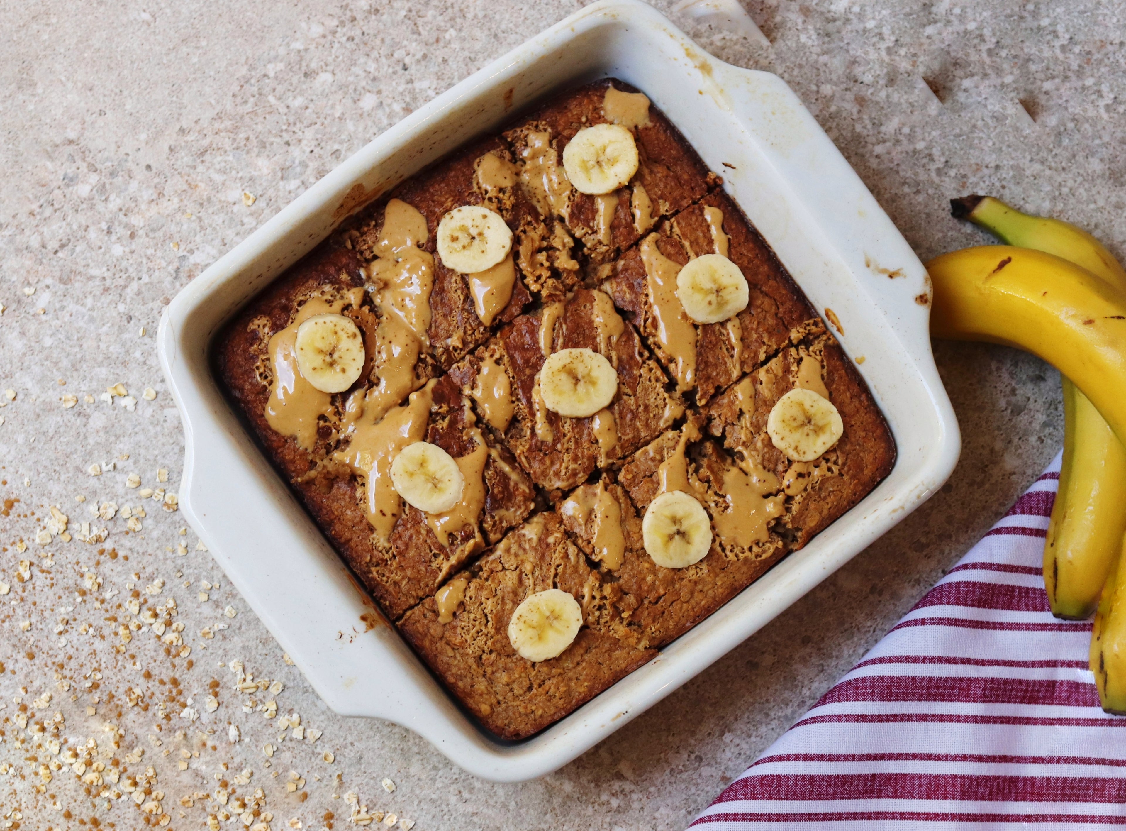 Peanut Butter Baked Oatmeal