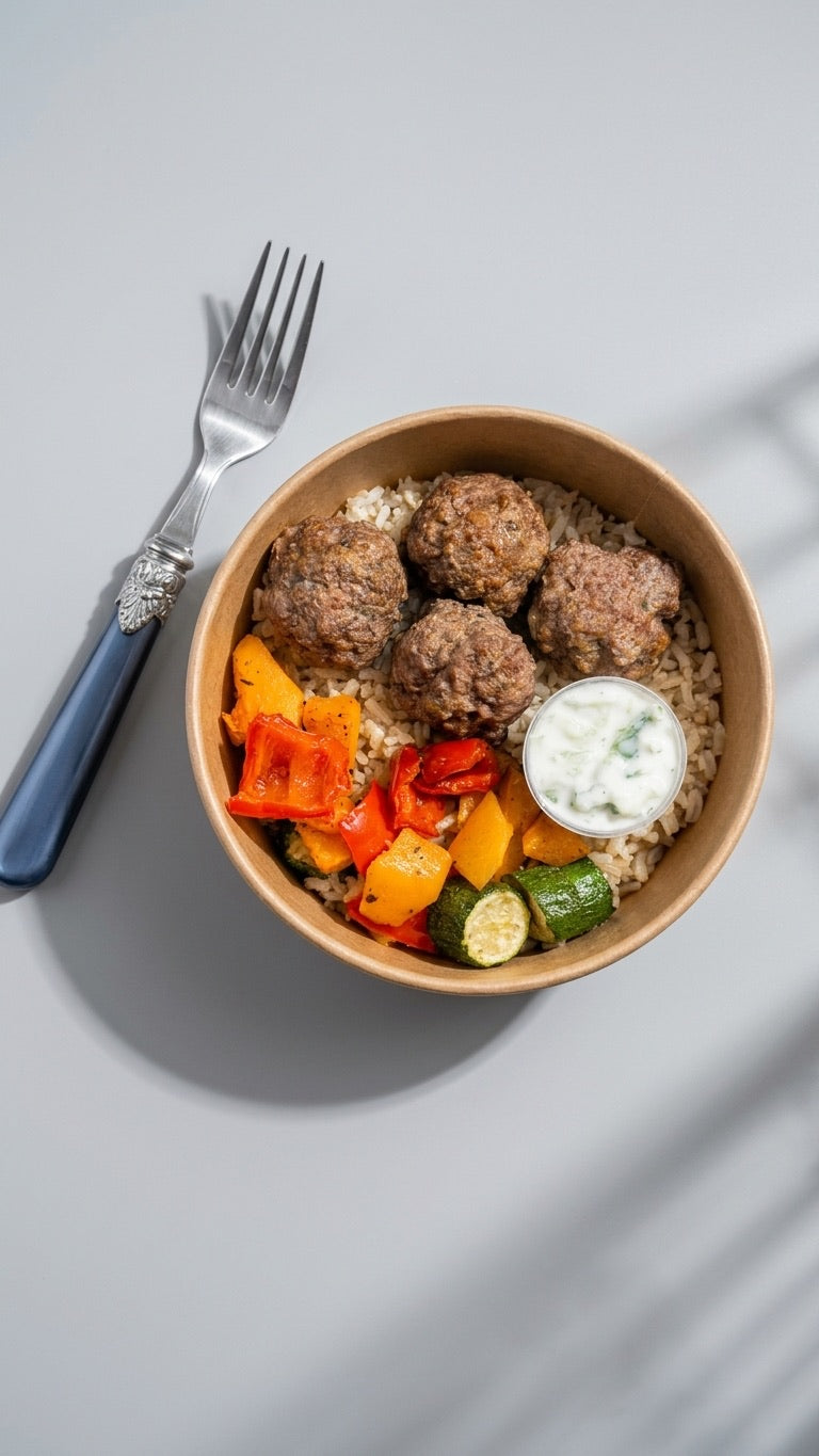 Greek Meatball Delight