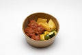 Bolognese Meatball with Roast Baby Potatoes