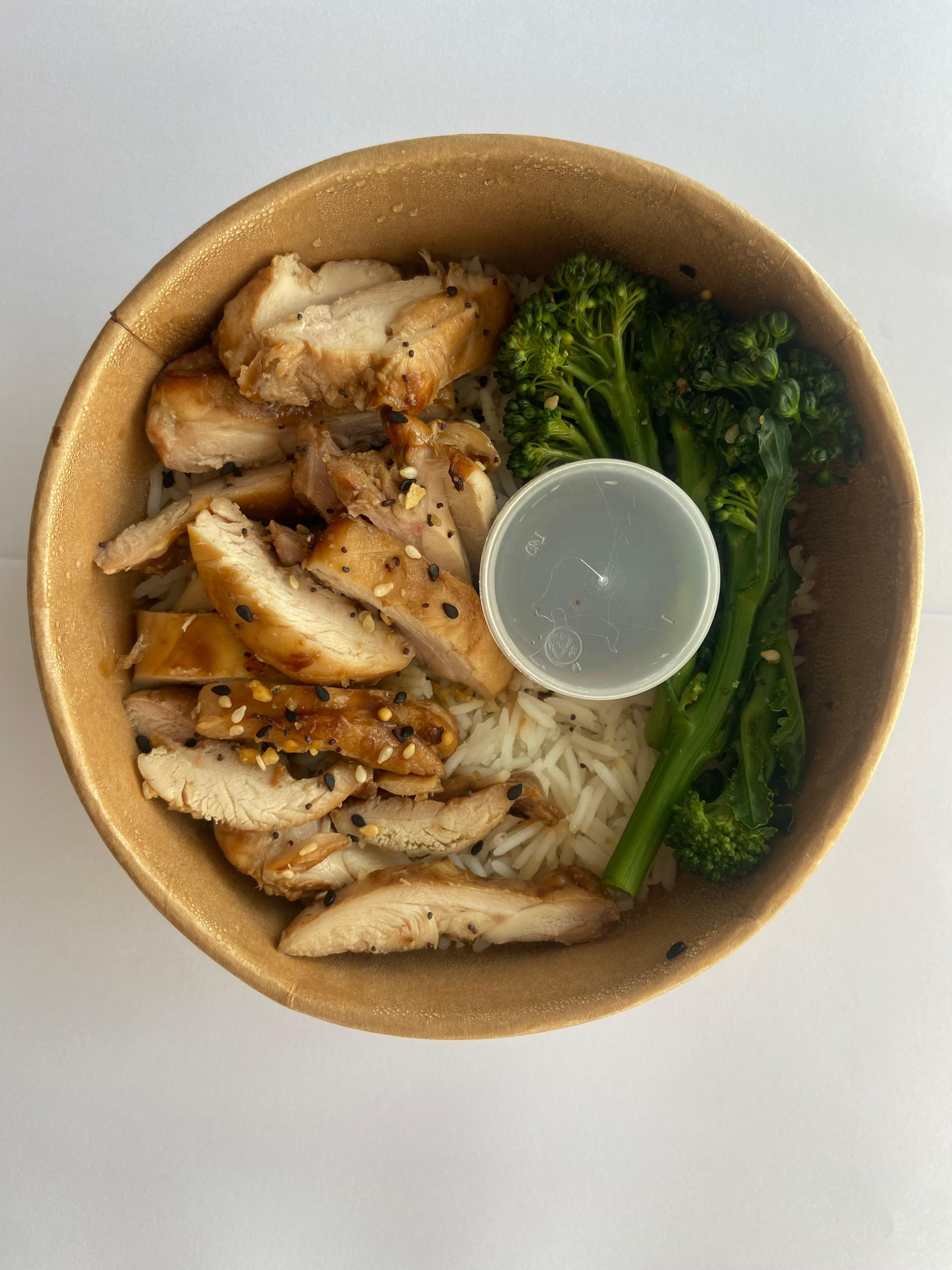 Honey Soy Chicken Thigh Bowl