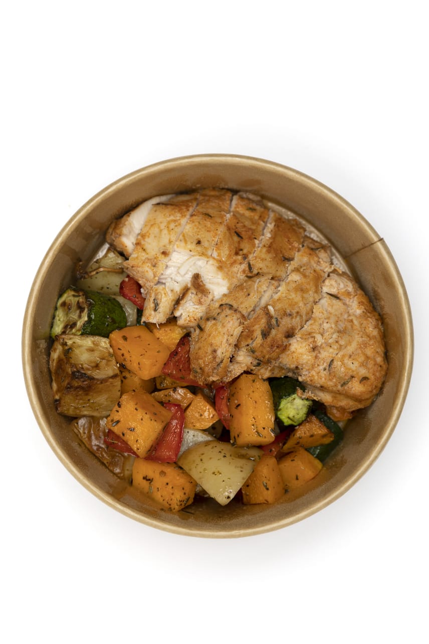 Chicken and Roast Veg