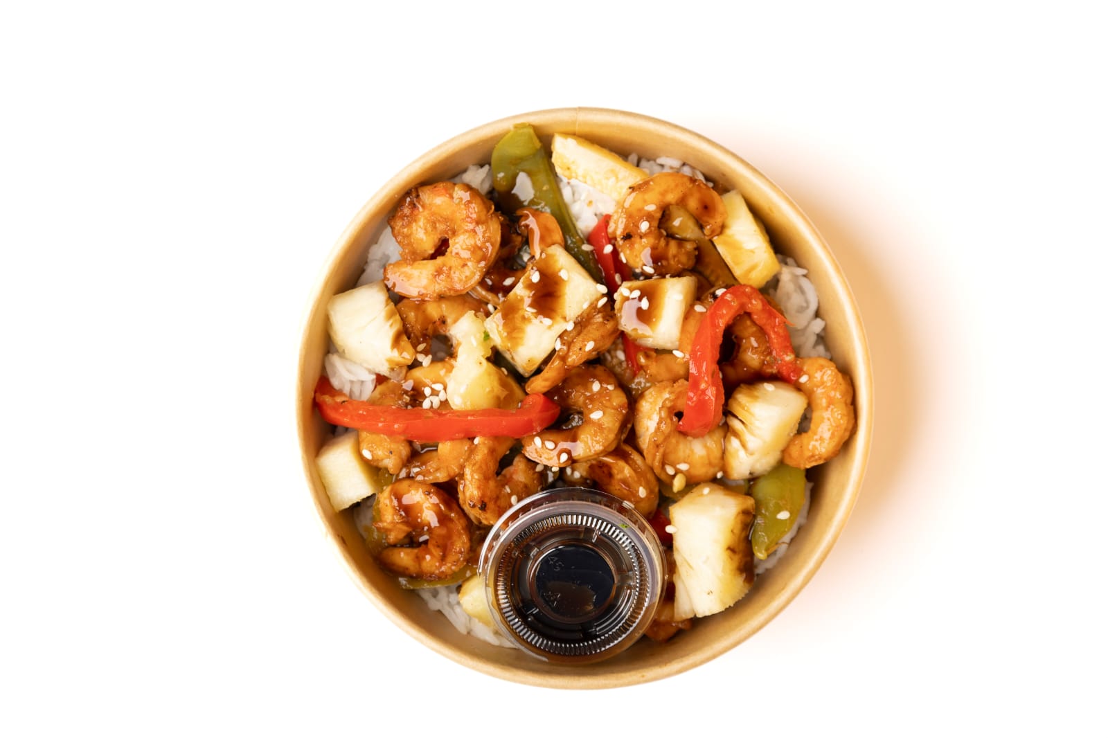 Pineapple Shrimp Stir Fry with Basmati Rice