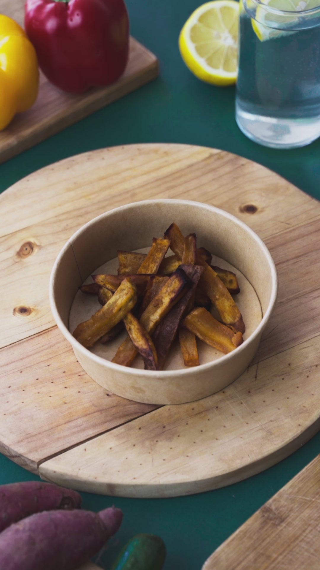 Loaded Sweet Potato Fries