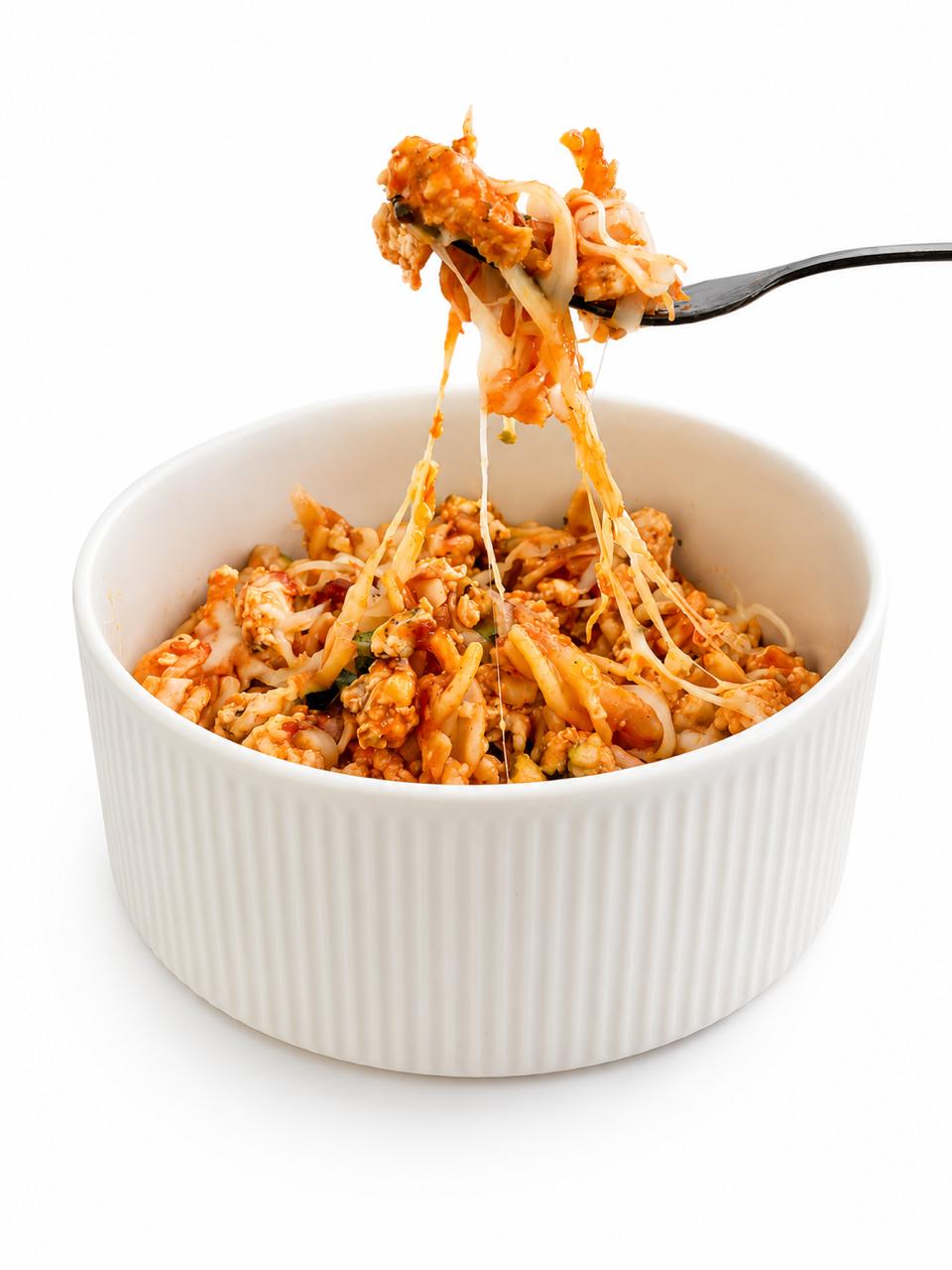 Red Lentil Chicken Pasta